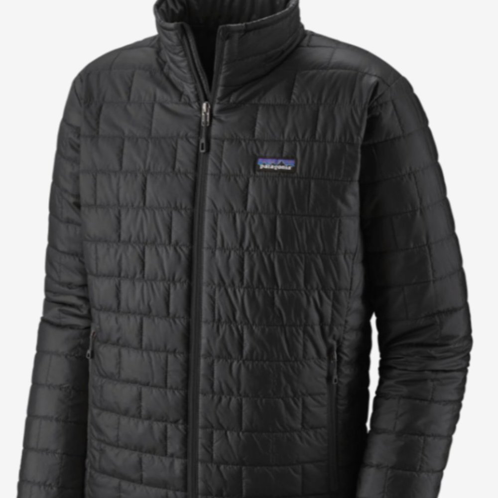 Mens Nano Puff Jacket Large Black
